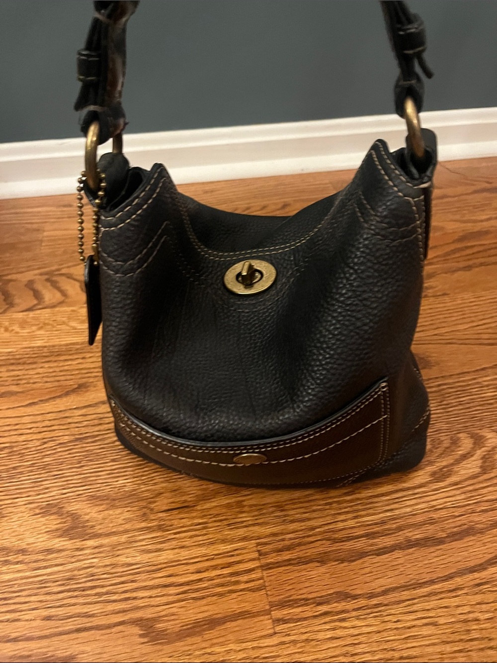 Coach Chelsea Turnlock Hobo Shoulder Slouch Bag 10948